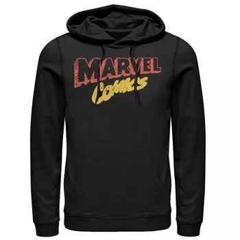 Мужская толстовка с логотипом в стиле ретро из комиксов Marvel Licensed Character