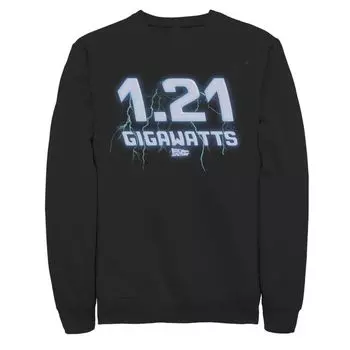 Мужская толстовка с молнией «Назад в будущее» мощностью 1,21 гигаватта Licensed Character