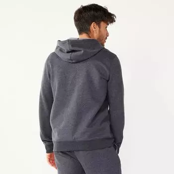 Мужская толстовка с молнией во всю длину Tek Gear из ультрамягкого флиса