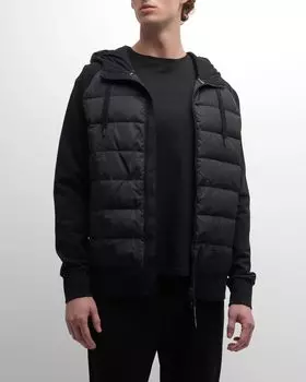 Мужская толстовка с молнией во всю длину Hybridge Huron Canada Goose, цвет Black