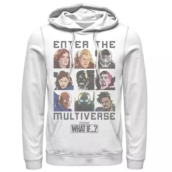 Мужская толстовка с надписью Marvel What If Enter The Multiverse Licensed Character
