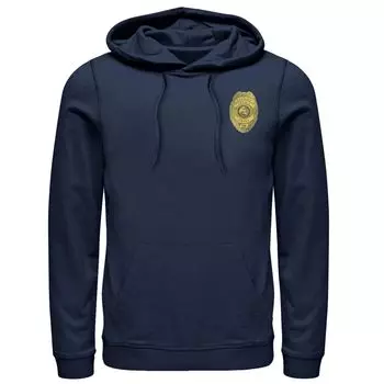 Мужская толстовка с надписью «Очень странные дела» Hawkins Police на левой груди Licensed Character