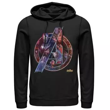 Мужская толстовка с неоновой командой Marvel Avengers Infinity War Licensed Character
