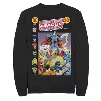 Мужская толстовка с обложкой комиксов DC Comics «Лига Справедливости Америки» Licensed Character