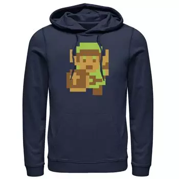 Мужская толстовка с пиксельной отделкой Nintendo The Legend Of Zelda Licensed Character
