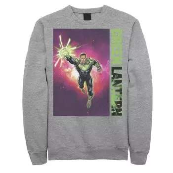 Мужская толстовка с плакатом DC Comics Green Lantern John Stewart Licensed Character