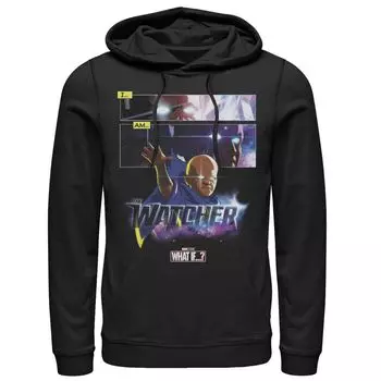 Мужская толстовка с плакатом и вставкой Marvel What If The Watcher Licensed Character