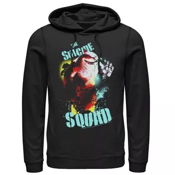 Мужская толстовка с плакатом «Отряд самоубийц» King Shark Licensed Character