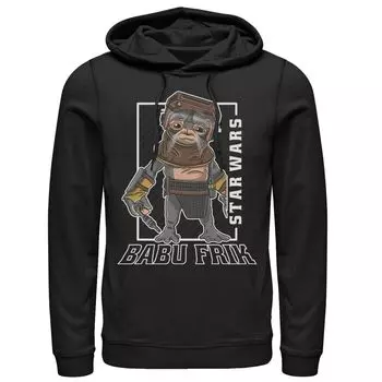 Мужская толстовка с портретом Бабу Фрика. Восхождение Скайуокера Star Wars