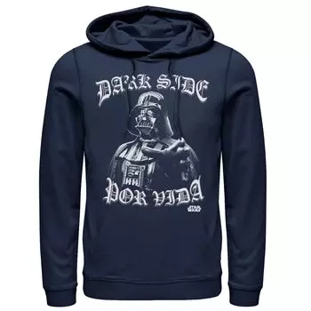 Мужская толстовка с портретом Гонсалеса Дарта Вейдера Dark Side Por Vida Licensed Character, синий