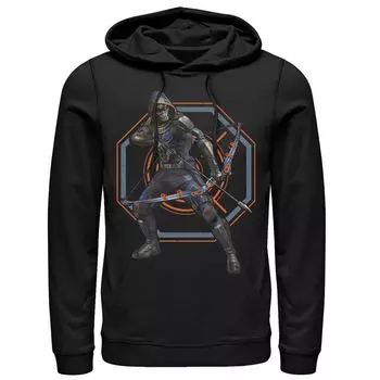 Мужская толстовка с портретом Marvel Black Widow TaskMaster Action Portrait Licensed Character