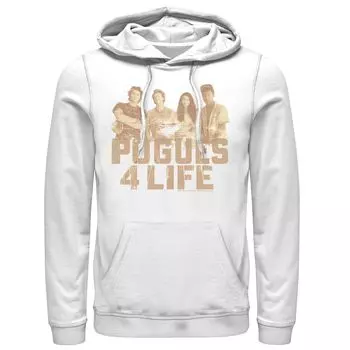 Мужская толстовка с портретом Outer Banks Pogues 4 Life Licensed Character