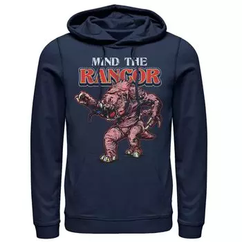 Мужская толстовка с портретом Star Wars Mind The Rancor, Blue Licensed Character, синий