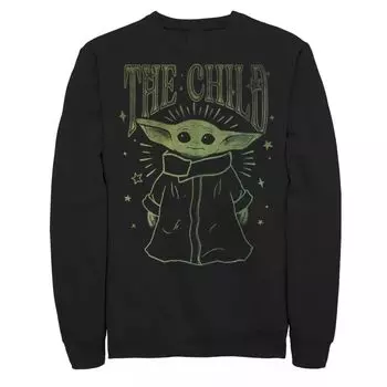 Мужская толстовка с портретом The Mandalorian The Child Aka Baby Yoda Stars Star Wars
