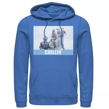 Мужская толстовка с портретом «Звездные войны» Chillin' Star Wars