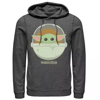 Мужская толстовка с портретом «Звездные войны» The Mandalorian The Child Bassinet Licensed Character