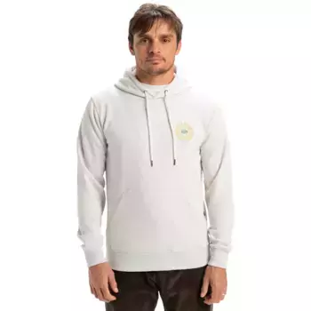 Мужская толстовка с принтом Quiksilver, серый