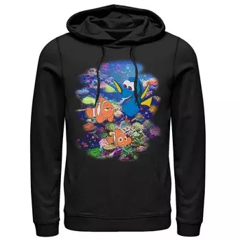 Мужская толстовка с принтом «В поисках Дори Немо» с радужным рифом Disney / Pixar