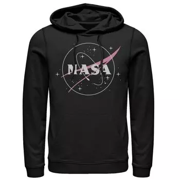 Мужская толстовка с простым логотипом NASA Licensed Character
