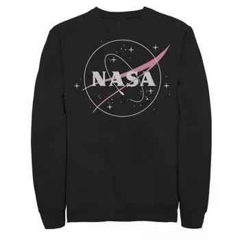 Мужская толстовка с простым логотипом NASA Licensed Character