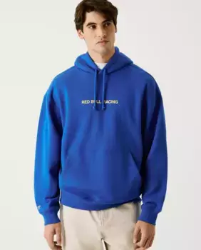 Мужская толстовка с регулируемым капюшоном и принтом на спине Pepe Jeans, синий