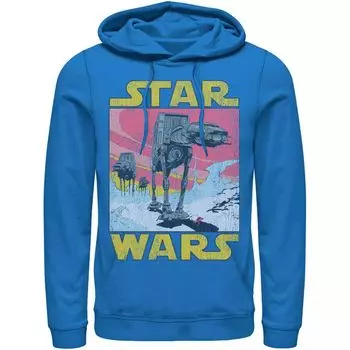 Мужская толстовка с ретро-плакатом Star Wars At-AT Licensed Character