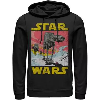 Мужская толстовка с ретро-плакатом Star Wars At-AT Licensed Character, черный