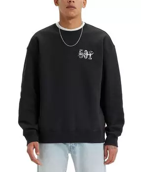 Мужская толстовка с рисунком 501 с круглым вырезом Levi's