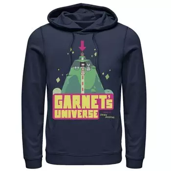 Мужская толстовка с рисунком Cartoon Network Вселенная Стивена Вселенная Гранат Licensed Character, синий