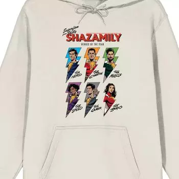 Мужская толстовка с рисунком DC Comics Shazam 2 Fury Of The Gods The Shazamily Licensed Character
