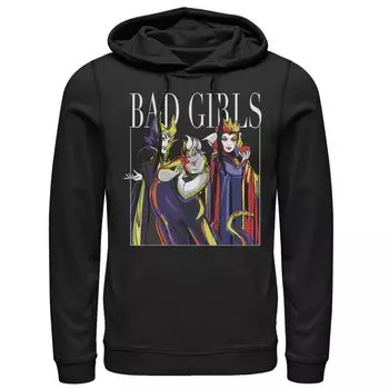 Мужская толстовка с рисунком Disney Villains Bad Girls Group Shot Licensed Character