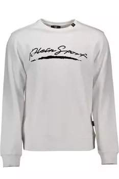 Мужская толстовка с рисунком Plein Sport Sleek для мужчин, белый