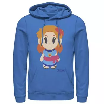 Мужская толстовка с рисунком в стиле Nintendo Legend Of Zelda Links Awakening Marin Chibi Licensed Character