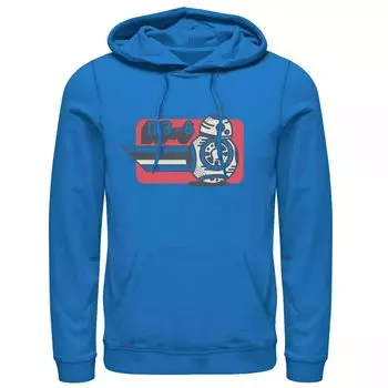Мужская толстовка с рисунком «Звездные войны: Скайуокер. Восхождение BB-8 в бегах» Licensed Character