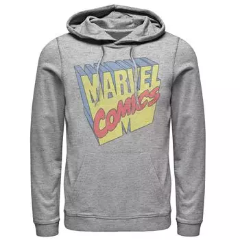Мужская толстовка с трехмерным логотипом комиксов Marvel Licensed Character