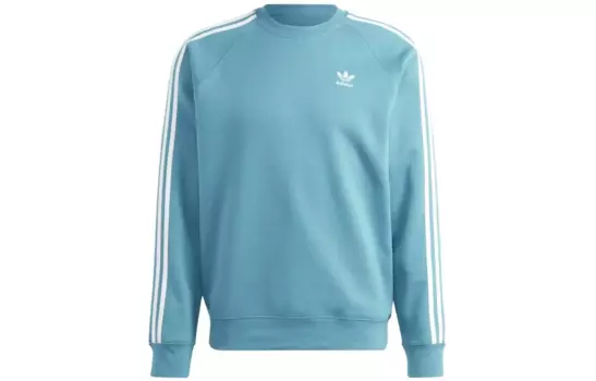 Мужская толстовка с тремя полосками, синяя Adidas Originals, синий