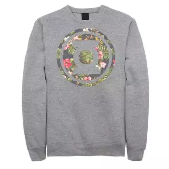 Мужская толстовка с тропическим логотипом Green Lantern DC Comics