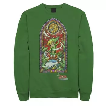 Мужская толстовка с витражами Nintendo The Legend of Zelda Wind Waker Licensed Character