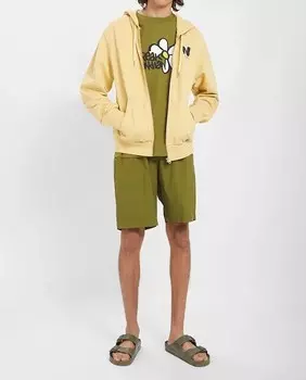 Мужская толстовка с застежкой-молнией и капюшоном Loreak Mendian, мультиколор