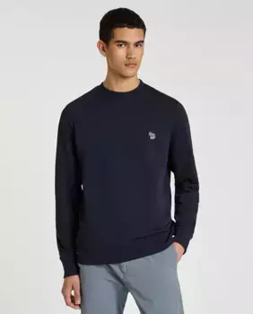 Мужская толстовка с зеброй Paul Smith, темно-синий