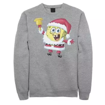 Мужская толстовка Санта-Клауса с Губкой Бобом Квадратные Штаны Nickelodeon
