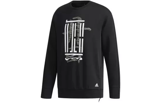 Мужская толстовка серии Wuji, черная Adidas, черный