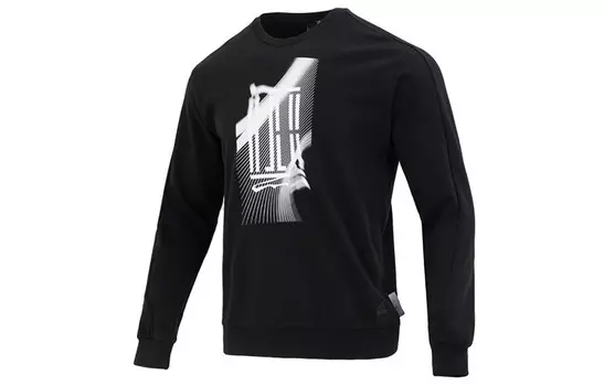 Мужская толстовка серии Wuji, черная Adidas, черный