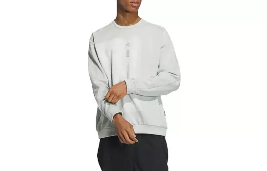 Мужская толстовка серии Wuji, серебристо-серая Adidas, серый