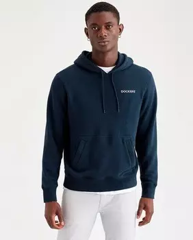 Мужская толстовка стандартного кроя с длинными рукавами Dockers, темно-синий