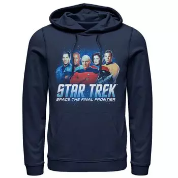 Мужская толстовка Star Trek Space The Final Frontier Licensed Character