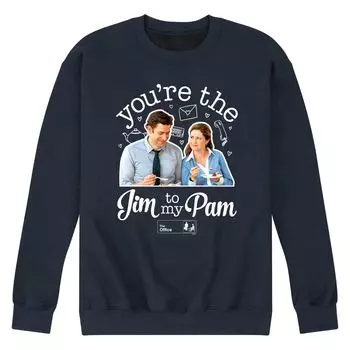 Мужская толстовка The Office Jim To My Pam Licensed Character
