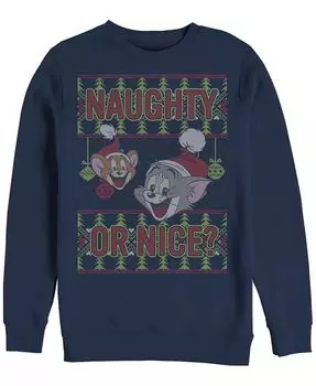 Мужская толстовка Tom Jerry Naughty or Nice Fifth Sun, синий