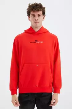 Мужская толстовка удобного кроя с капюшоном и карманом-кенгуру Fiesta TOMMYLIFE