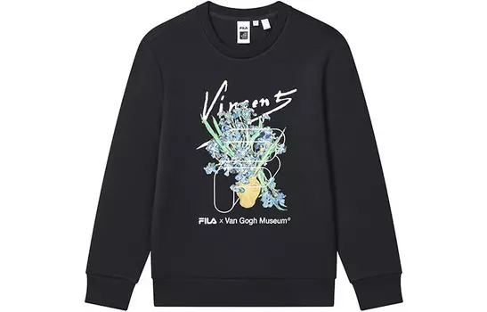 Мужская толстовка Van Gogh Museum 2.0, цвет черный как смоль Fila, черный